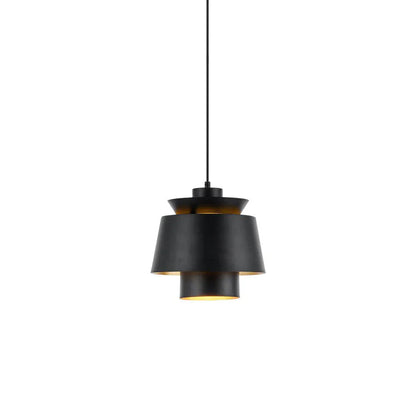Moderne pendellampe med metalskærm