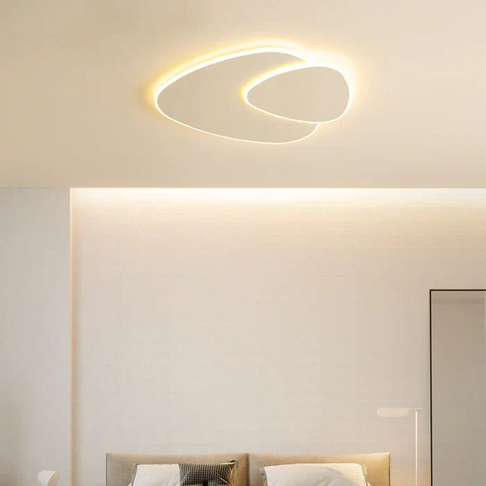 Moderne LED-loftlampe med abstrakt design