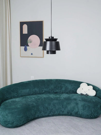 Moderne pendellampe med metalskærm