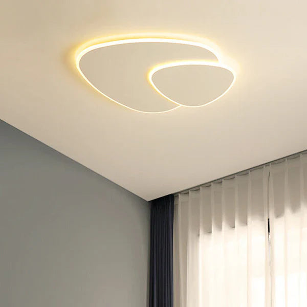 Moderne LED-loftlampe med abstrakt design