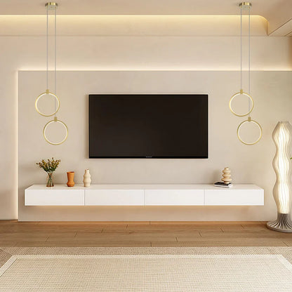 Moderne geometrisk pendellampe med LED