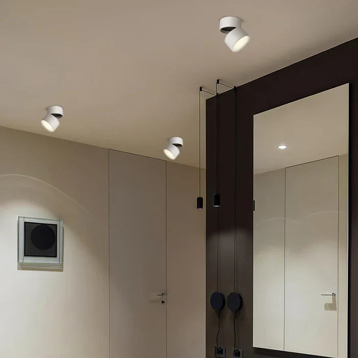 Moderne justerbar LED-loftlampe