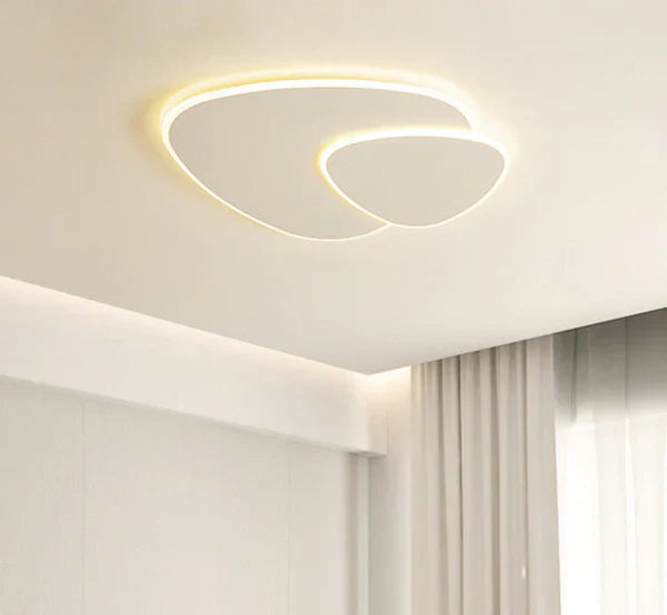 Moderne LED-loftlampe med abstrakt design