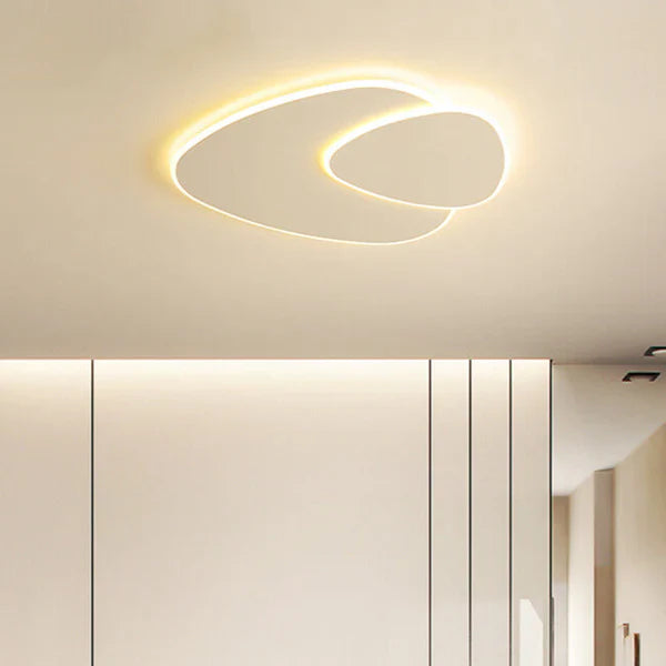 Moderne LED-loftlampe med abstrakt design
