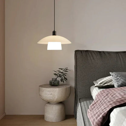 Japansk Pendellampe – Elegant Kuppelformet LED-lampe til Køkken og Spisestue
