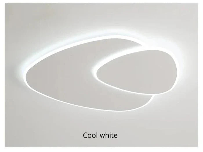 Moderne LED-loftlampe med abstrakt design