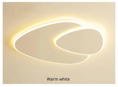 Moderne LED-loftlampe med abstrakt design