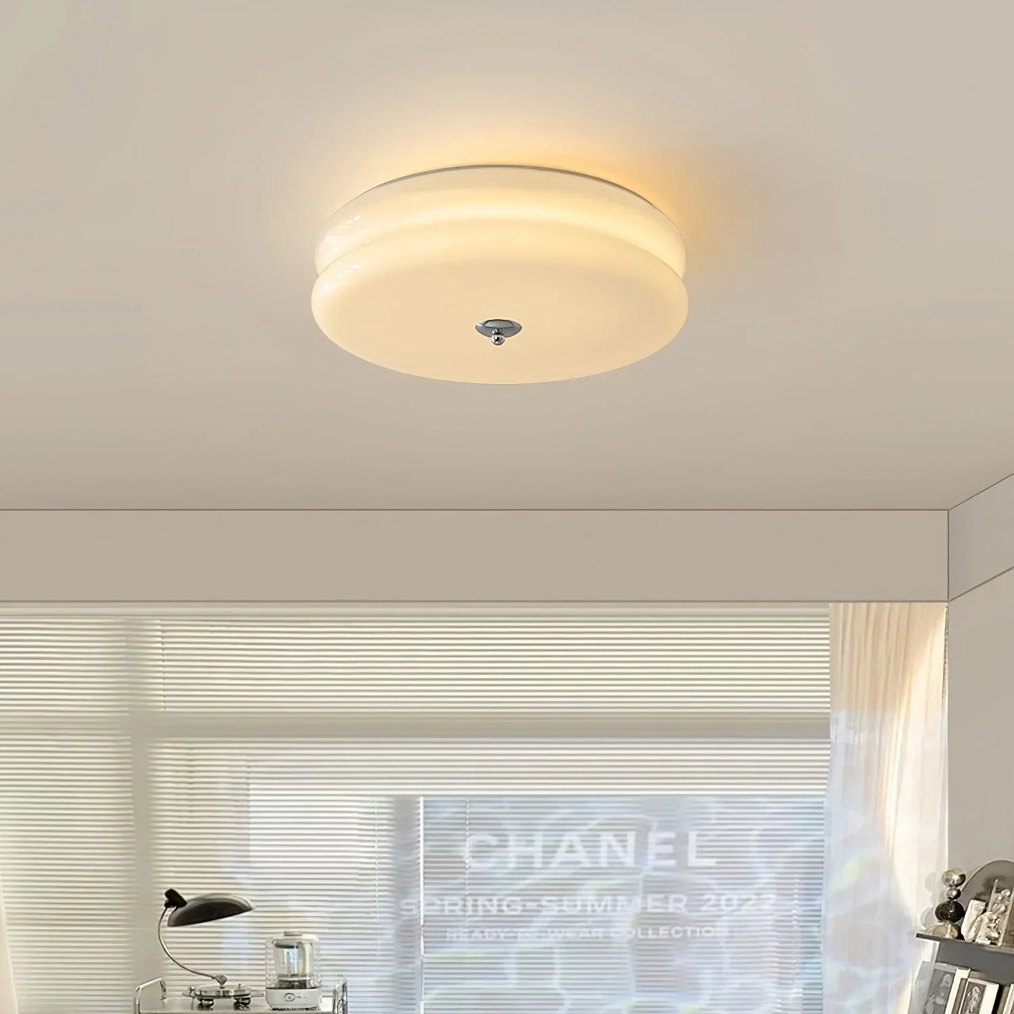 Moderne Loftlampe – Rund LED-lampe til Soveværelse, Stue og Gang