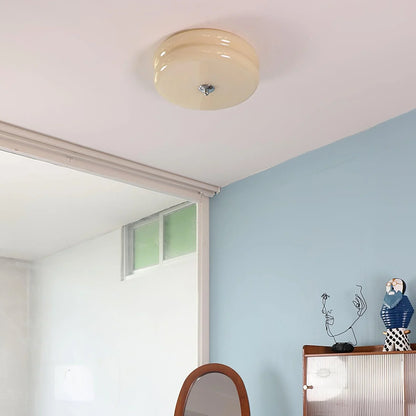 Moderne Loftlampe – Rund LED-lampe til Soveværelse, Stue og Gang