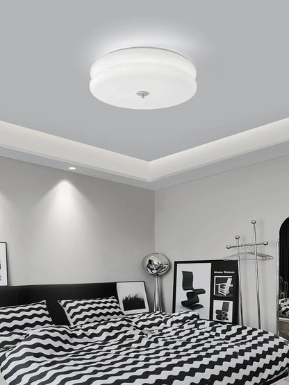 Moderne Loftlampe – Rund LED-lampe til Soveværelse, Stue og Gang