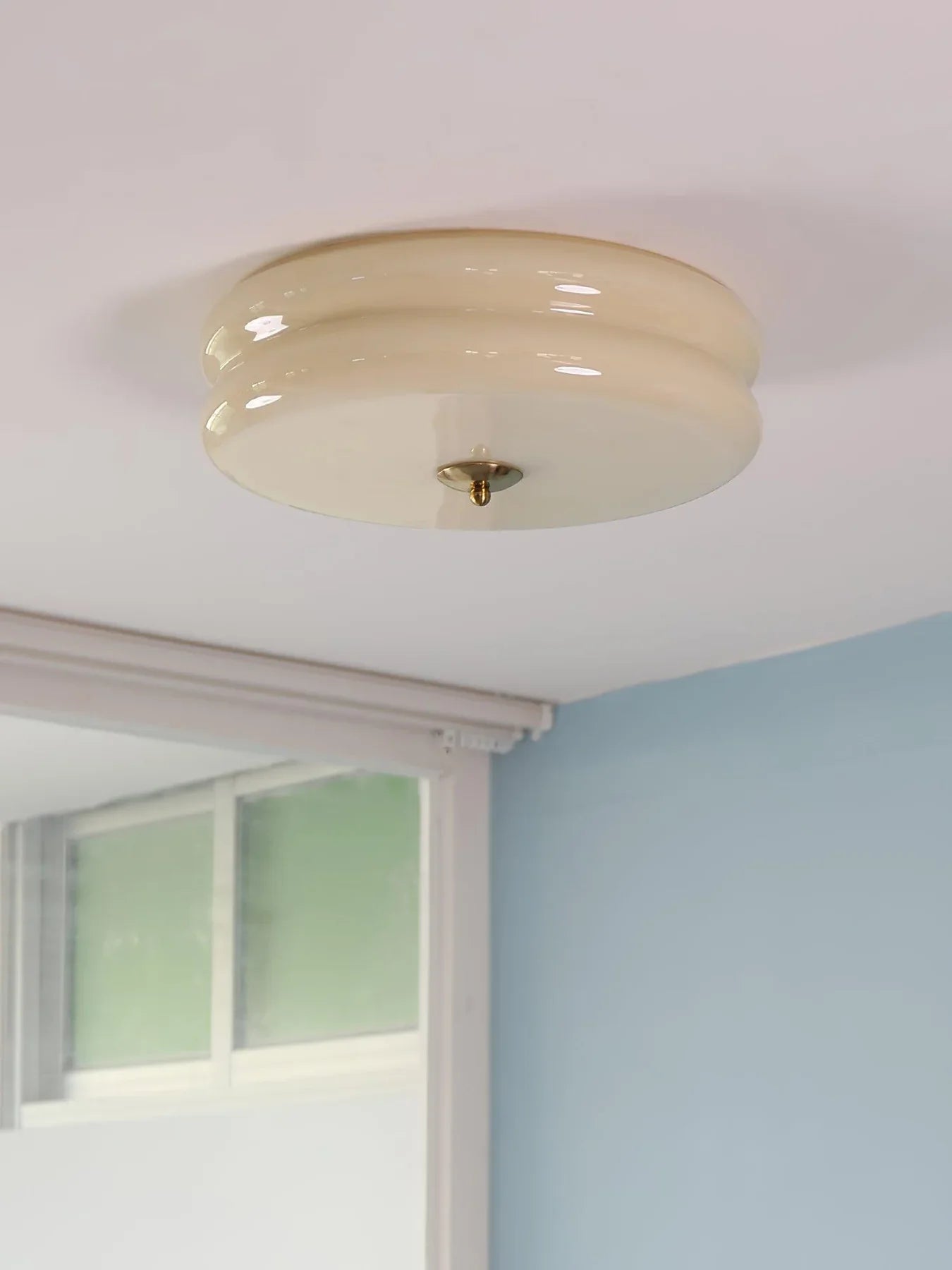 Moderne Loftlampe – Rund LED-lampe til Soveværelse, Stue og Gang