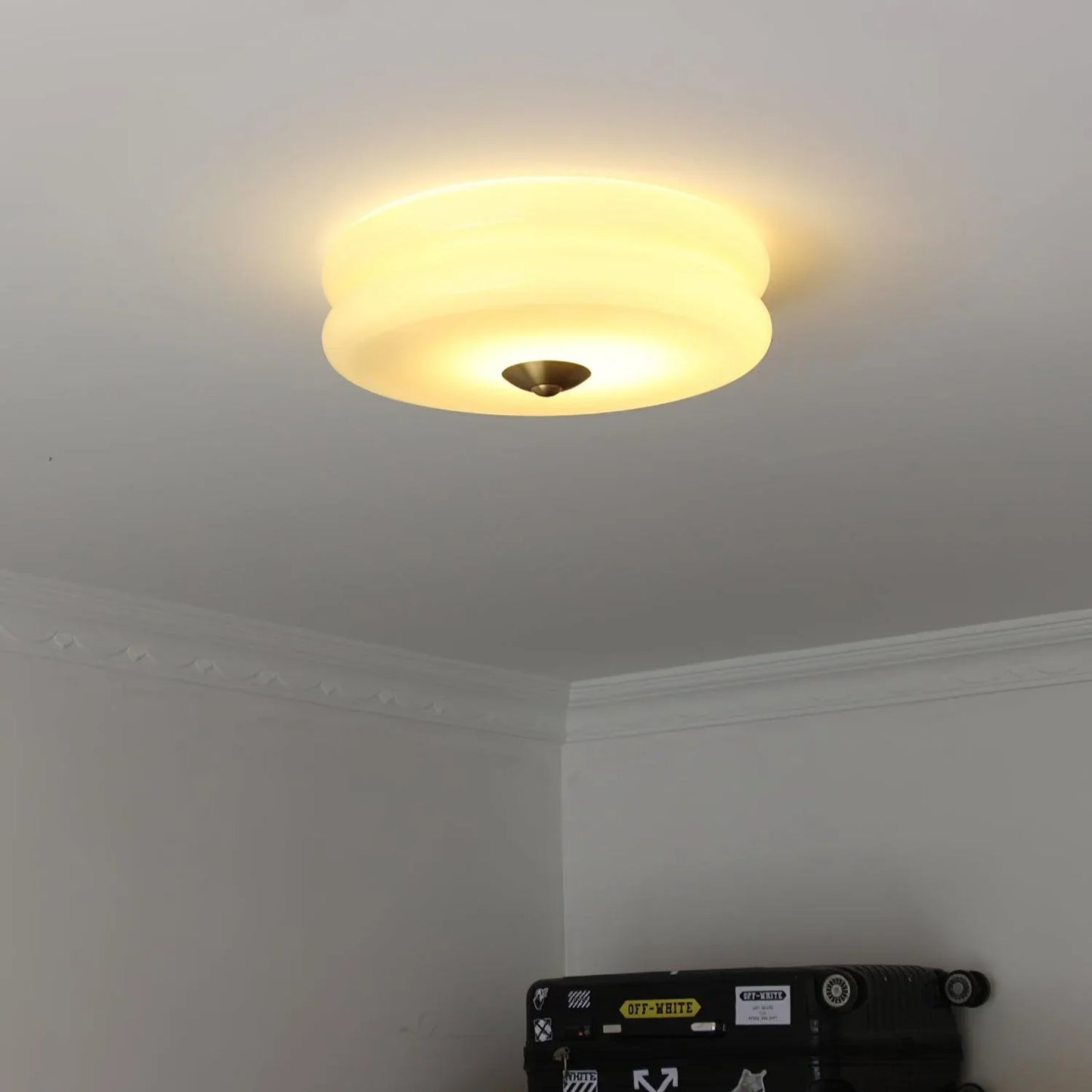 Moderne Loftlampe – Rund LED-lampe til Soveværelse, Stue og Gang