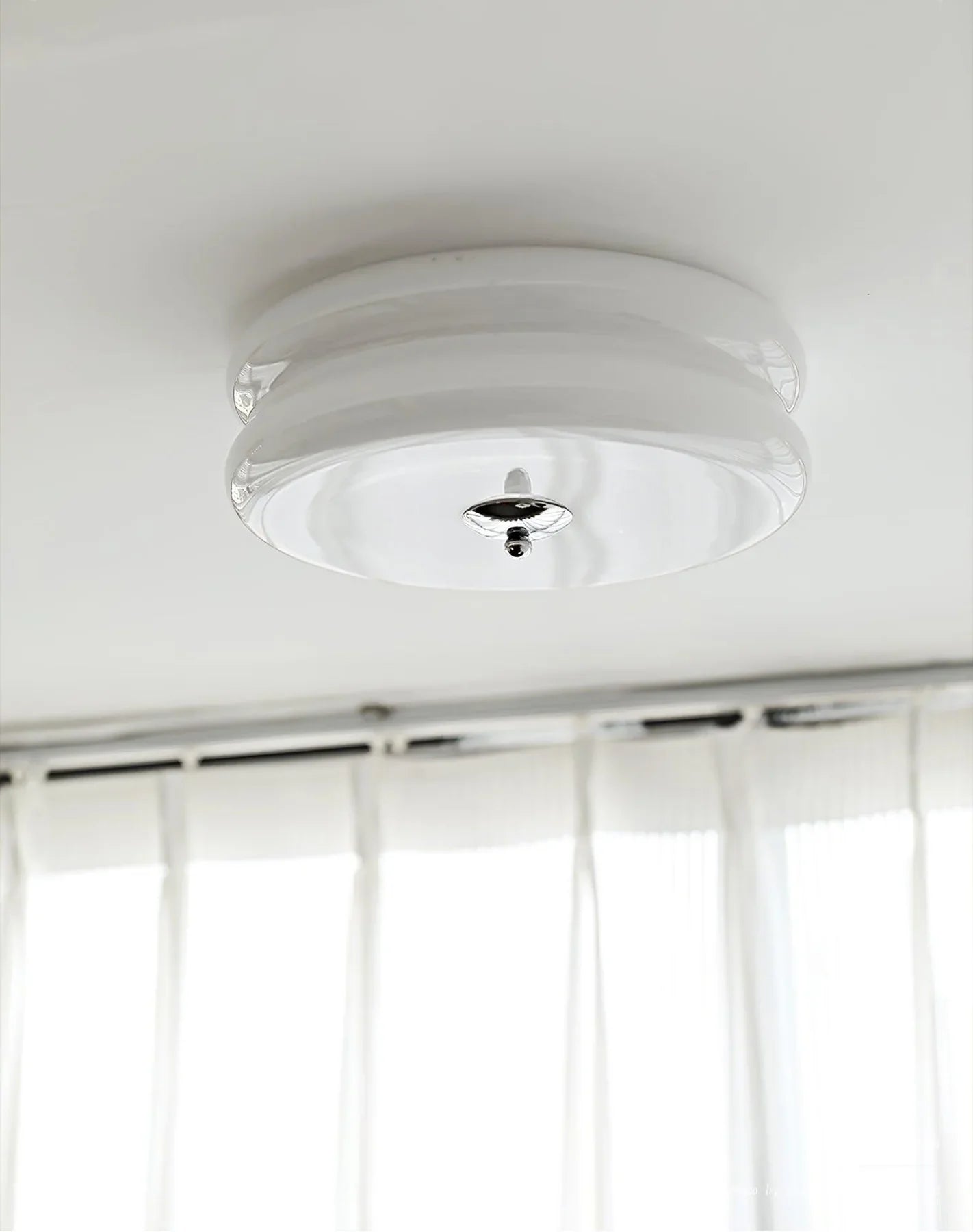 Moderne Loftlampe – Rund LED-lampe til Soveværelse, Stue og Gang