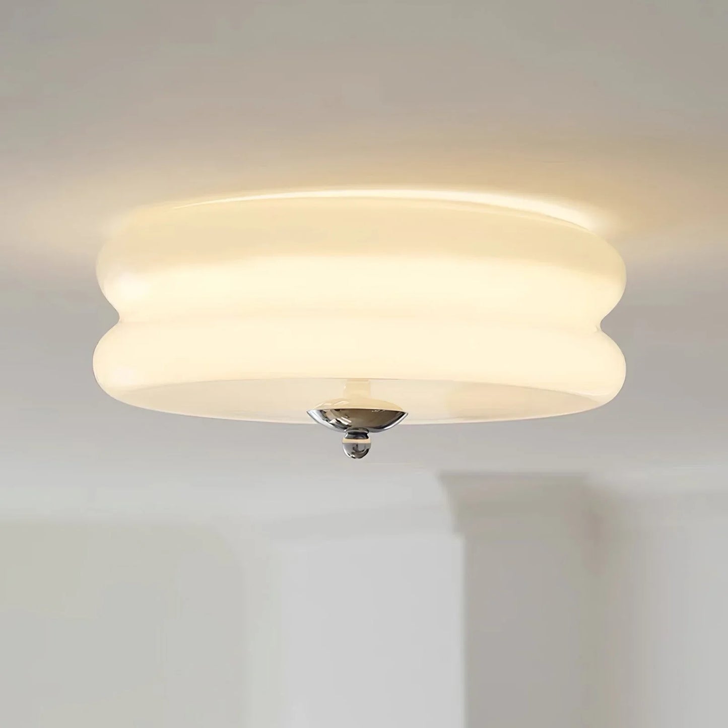 Moderne Loftlampe – Rund LED-lampe til Soveværelse, Stue og Gang