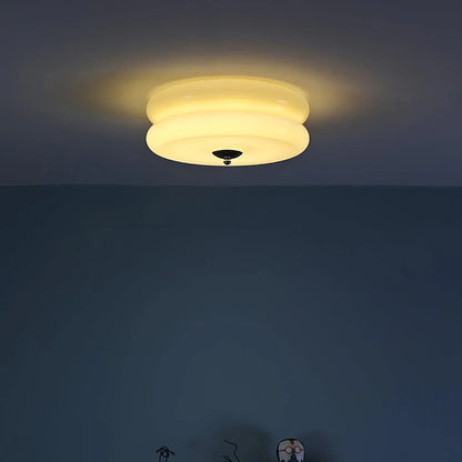 Moderne Loftlampe – Rund LED-lampe til Soveværelse, Stue og Gang