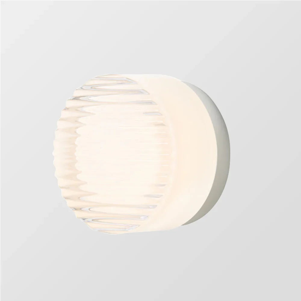 Moderne rund LED væglampe