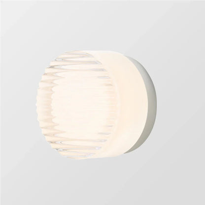 Moderne rund LED væglampe