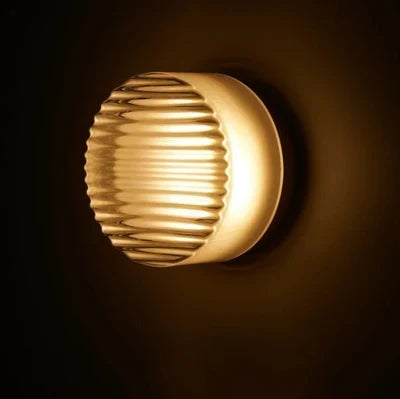 Moderne rund LED væglampe