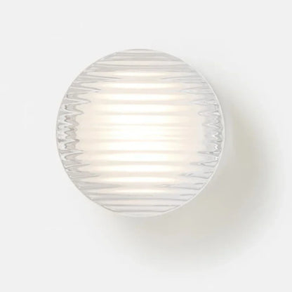 Moderne rund LED væglampe