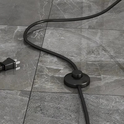 Moderne gulvlampe med kugledesign