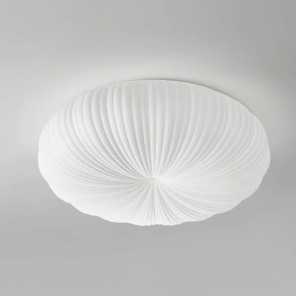 Moderne loftlampe med kuppelskærm – Inspireret af muslingen, japandi-stil
