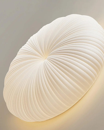 Moderne loftlampe med kuppelskærm – Inspireret af muslingen, japandi-stil