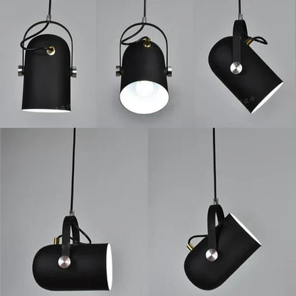 Moderne justerbar pendellampe – farverig designerlampe