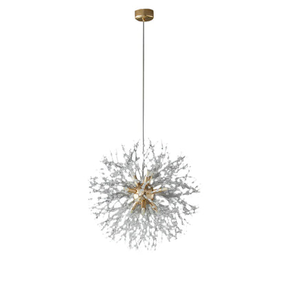 Eksklusiv lysekrone med krystaller – Loftlampe til elegante interiører