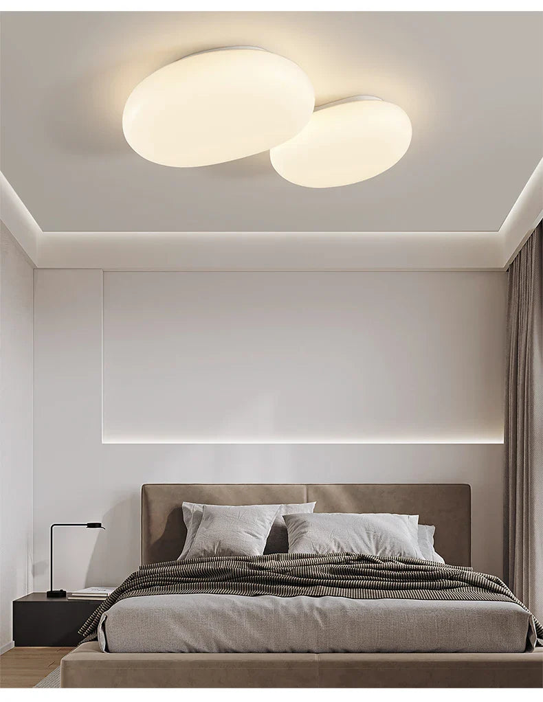 LED loftlampe formet som en sky