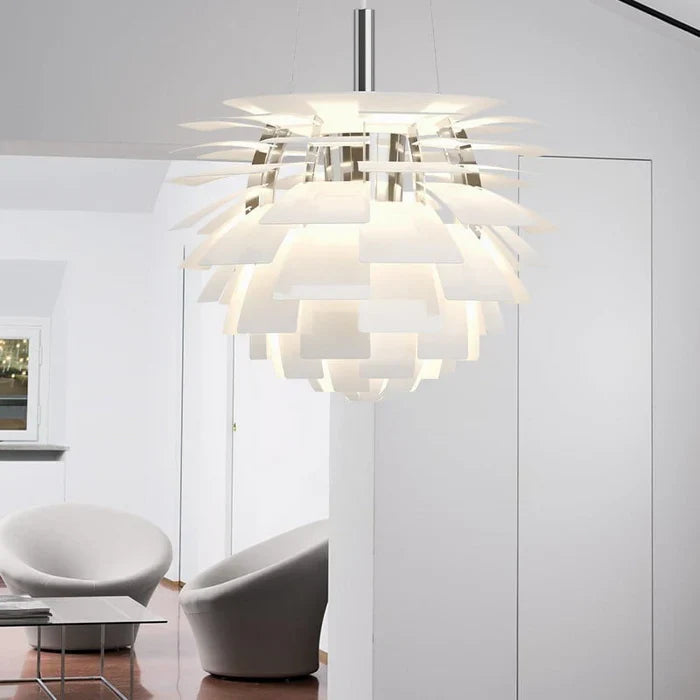 Eksklusiv Art Deco pendellampe med designinspireret udtryk