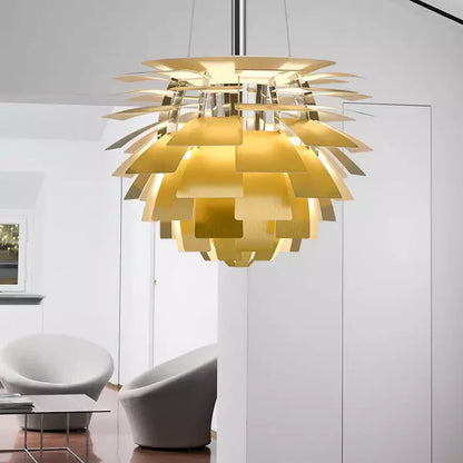 Eksklusiv Art Deco pendellampe med designinspireret udtryk