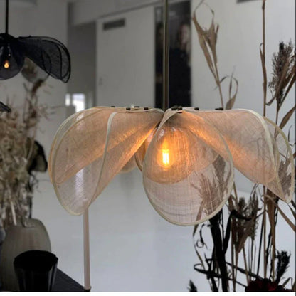 Blomsterformet pendellampe – moderne boho-design
