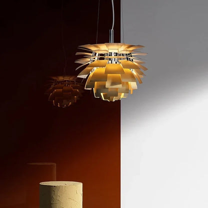 Eksklusiv Art Deco pendellampe med designinspireret udtryk