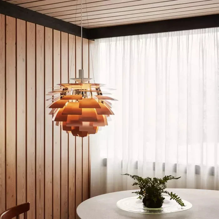 Eksklusiv Art Deco pendellampe med designinspireret udtryk