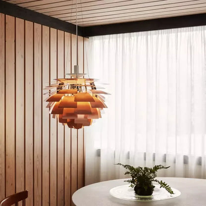Eksklusiv Art Deco pendellampe med designinspireret udtryk
