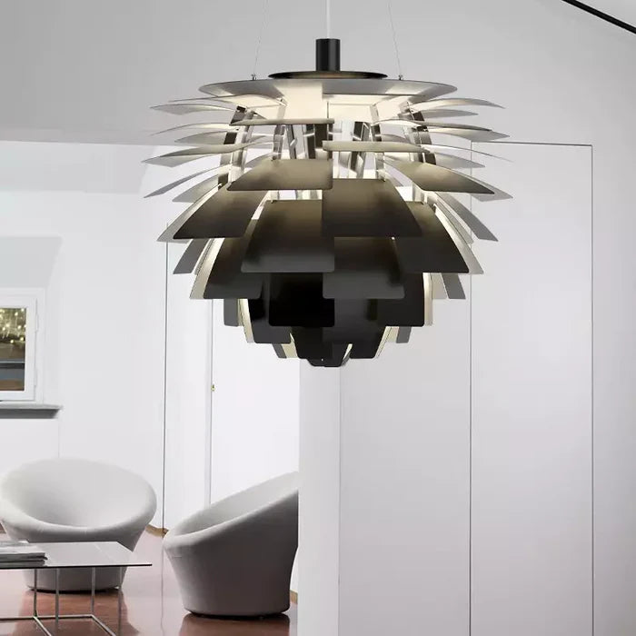 Eksklusiv Art Deco pendellampe med designinspireret udtryk
