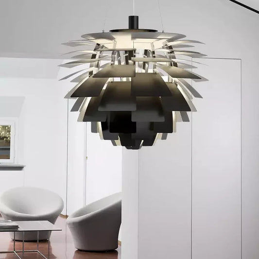 Eksklusiv Art Deco pendellampe med designinspireret udtryk