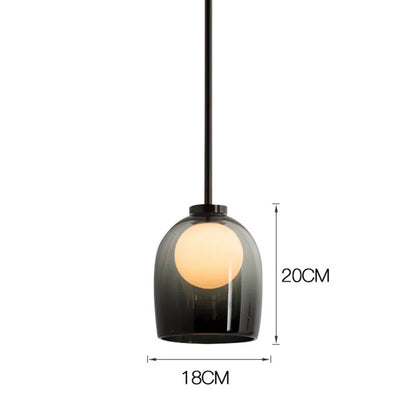 Elegant pendellampe i glas – moderne minimalisme