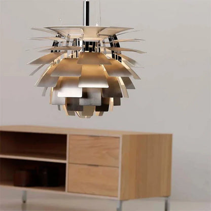 Eksklusiv Art Deco pendellampe med designinspireret udtryk